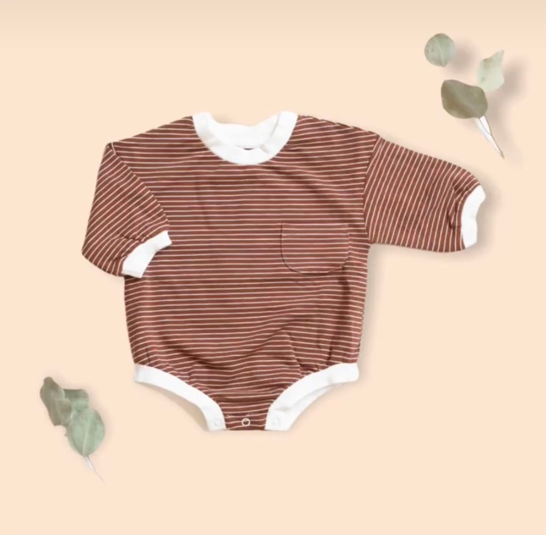 Organic Bubble Romper